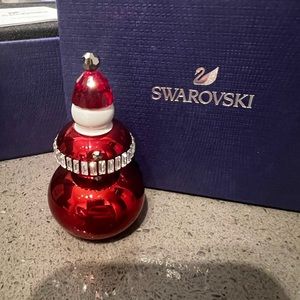 Swarovski Holiday Cheers Santa Claus, Red, 5596362